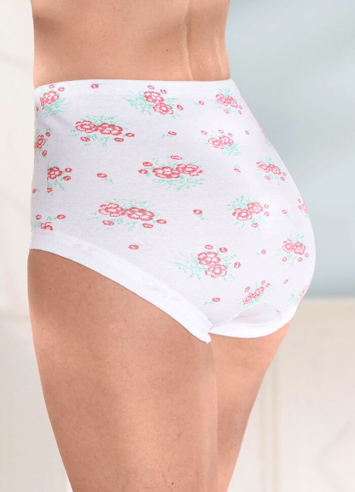 Verpakking van vijf slips met vervangbare elastiek 