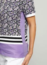 Poloshirt met all-over patroon 