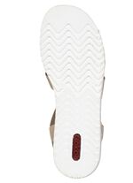 Rieker, elegante damessandalen, met bandjes en elastieken 