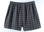 Boxershorts, pak van 4, met sluiting met knopen, bont dessin 