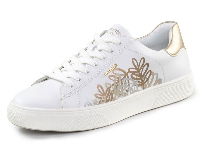 Remonte sneakers met een speelse bloemenprint 