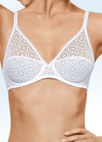 Chantelle beugelbh met geborduurd kant aan de voorkant 