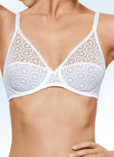 Chantelle beugelbh met geborduurd kant aan de voorkant 