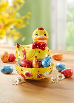 Blik met deksel "Eend" 