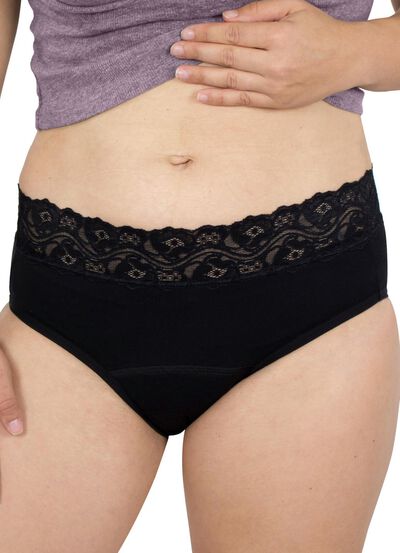 Hydas dames hygi&euml;ne slip met kant 