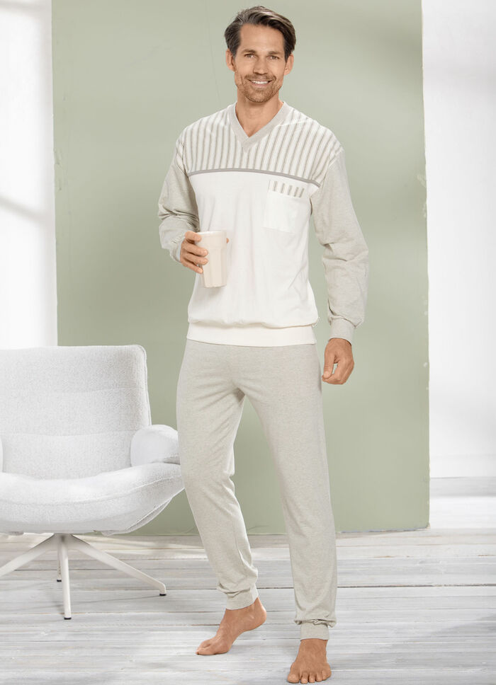 Götting pyjama met manchetten 