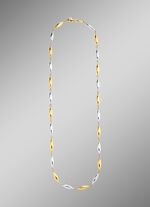 Hoogwaardige ketting in tweekleurig 