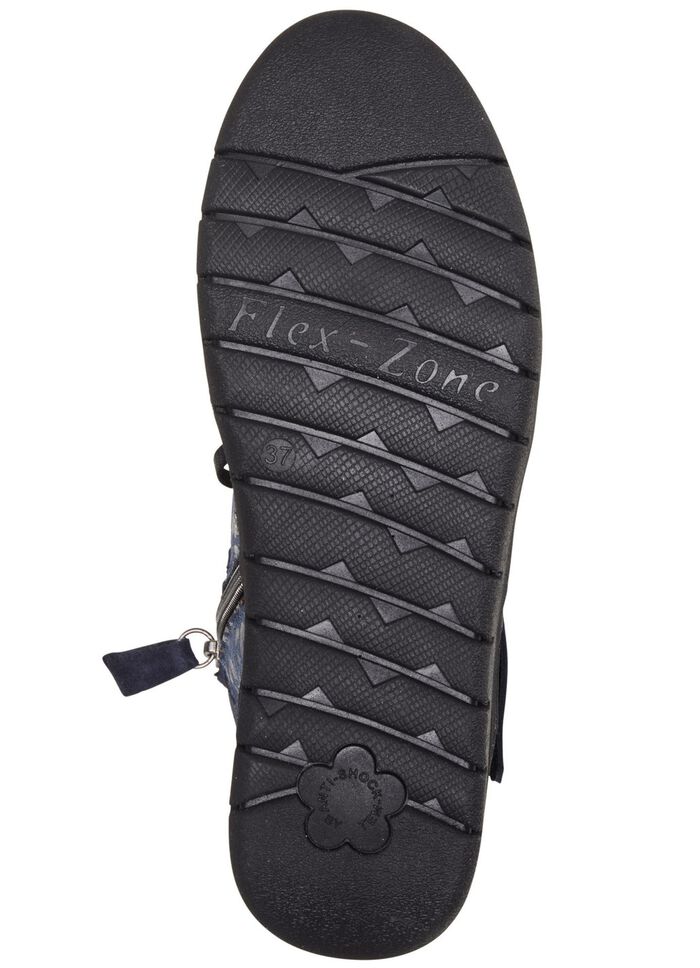 ELENA EDEN veterlaarsje van su&egrave;de MARINE