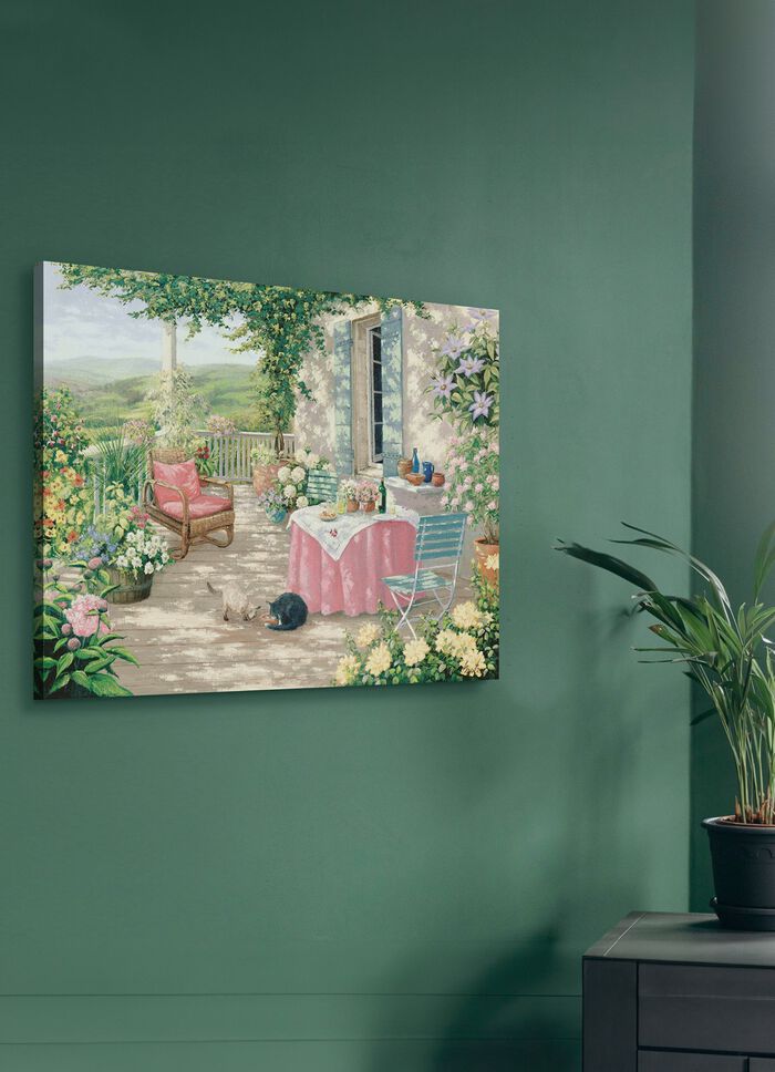 canvas schilderij op spieraam 