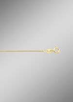 Vergulde zilveren slangenketting 