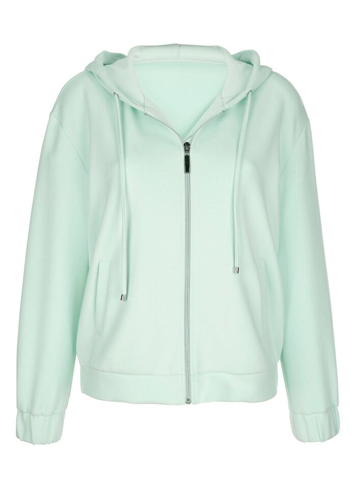 Sweatjack met capuchon 