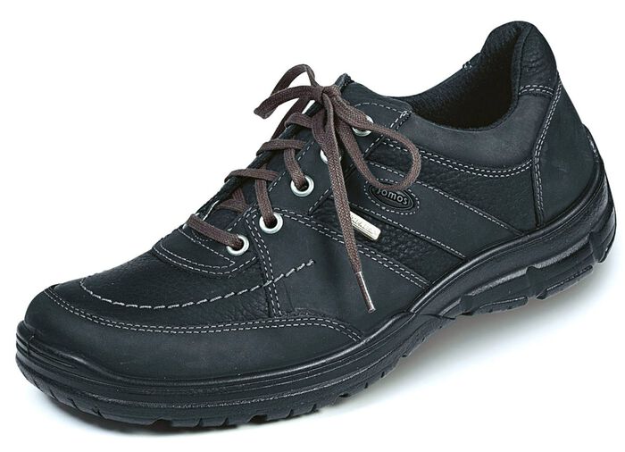 Veterschoen met Sympatex klimaatmembraan ZWART