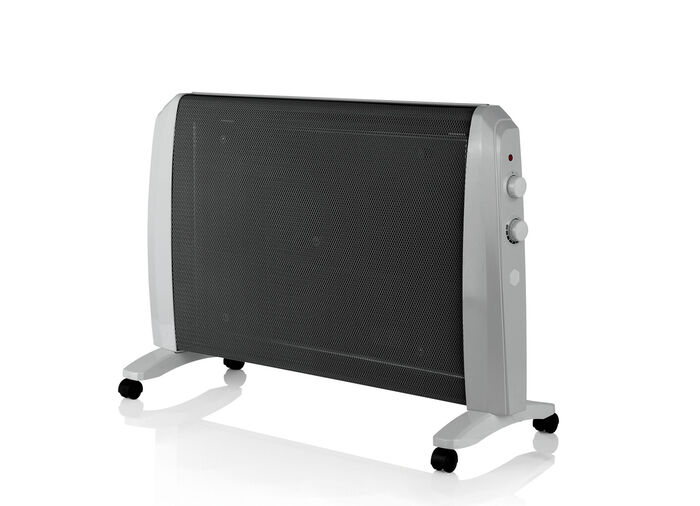 Keramisch golfverwarmingsapparaat met transportrollen ZWART-GRIJS