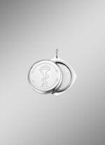 SOS hanger gemaakt van zilver 