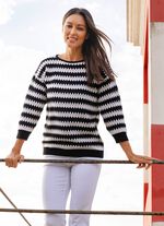 Trui met zigzagmotief 