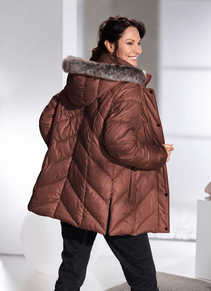 Jas met afneembare capuchon 