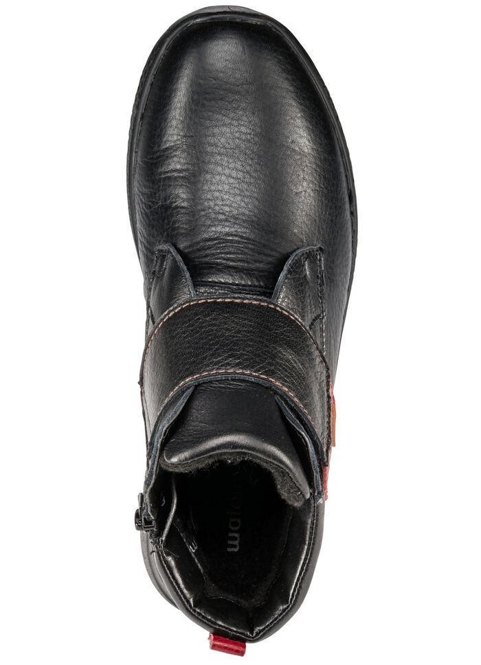 Waldl&auml;ufer, comfortabele dames enkellaarsjes, breedte H, met uitneembaar voetbed 