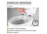 Toiletzitting met easy-close softclose-mechanisme 