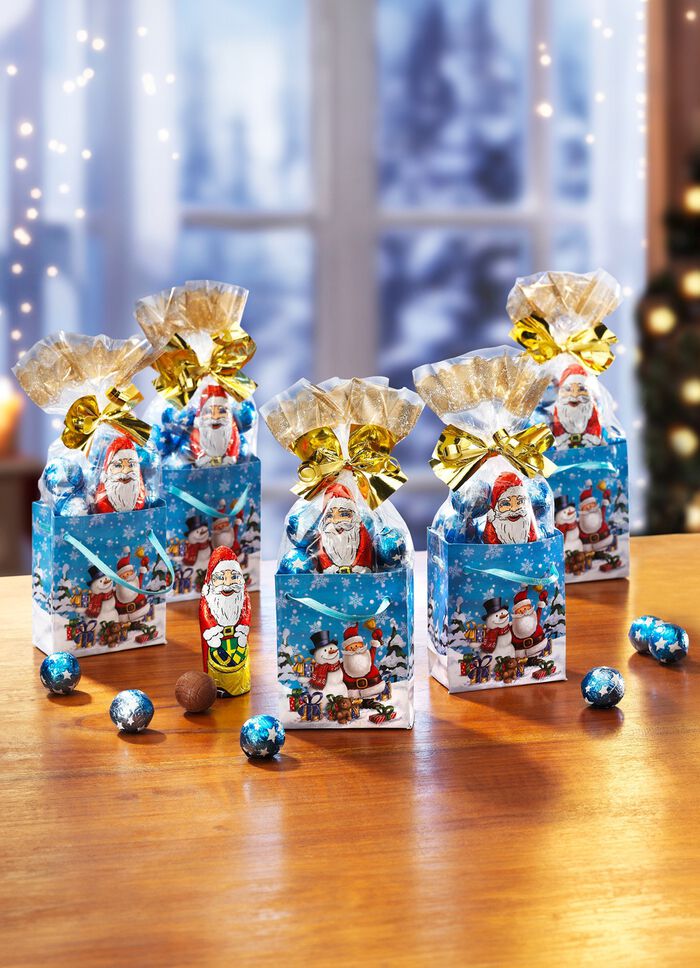 Magische cadeauzakjes, set van 5, gemaakt van papier 