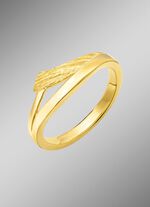 Vergulde zilveren damesring 