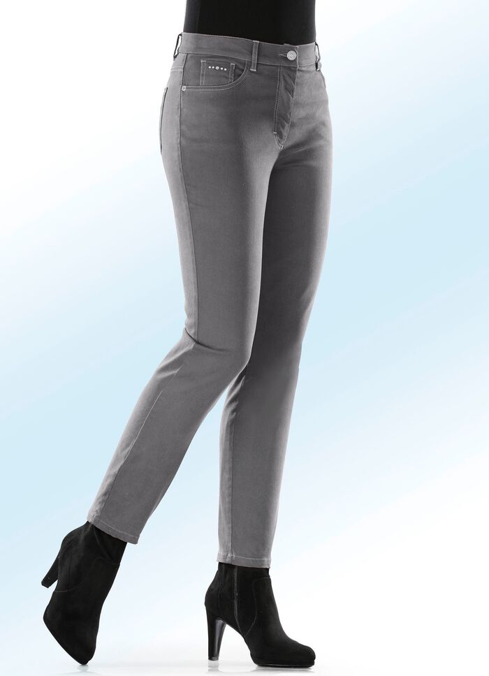 5-pocketbroek die zacht aanvoelt 