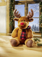 Knuffelzachte pluche eland 