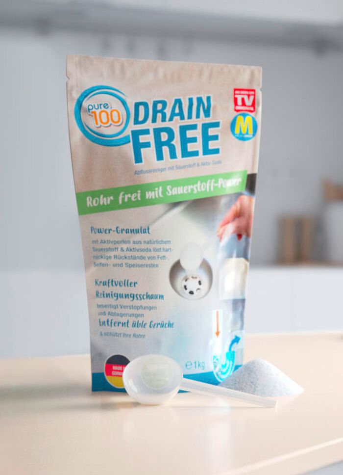 Pure100 Drainfree Power-drainagereiniger 