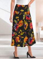 Rok met kleurrijke print 