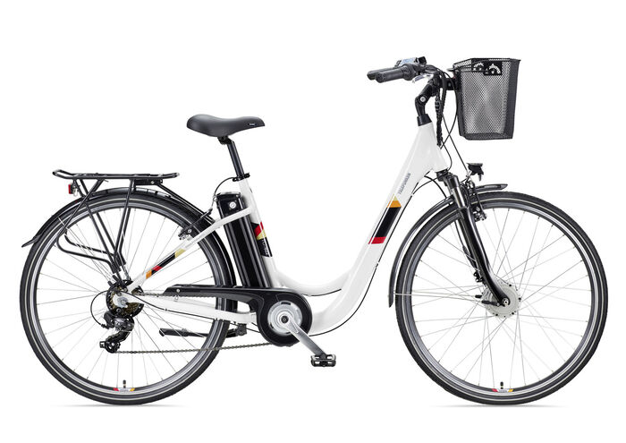 De perfecte stads-e-bike WIT