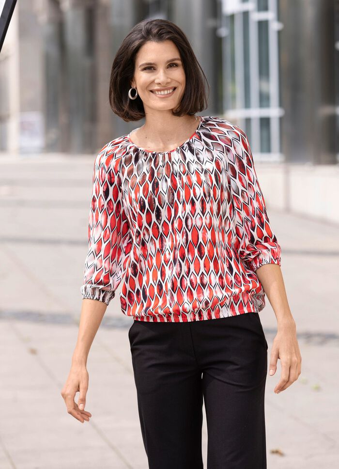 Tuniek met mooie plooien 