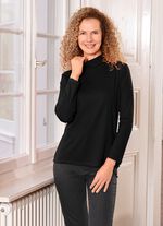 Combinatievriendelijk coltruishirt in 2 kleuren 