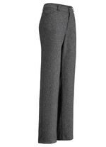 Broek met modieuze wijdte 