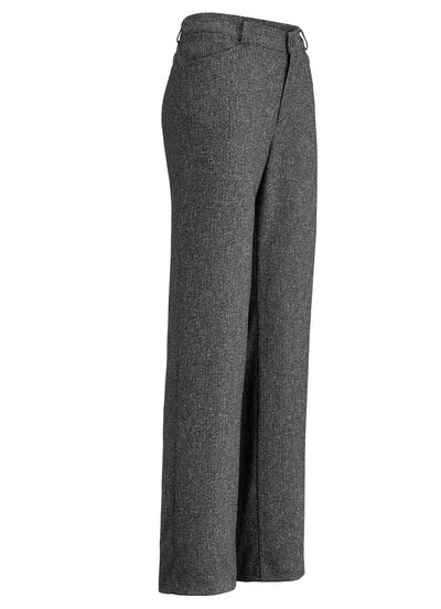 Broek in modieuze breedte 