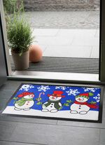 Sneeuwpop deurmat 