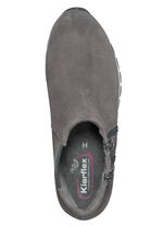 Bootie met twee ritsen GRIJS