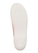 Remonte veterschoen met metalen inzetstuk in reli&euml;f POEDERROZE