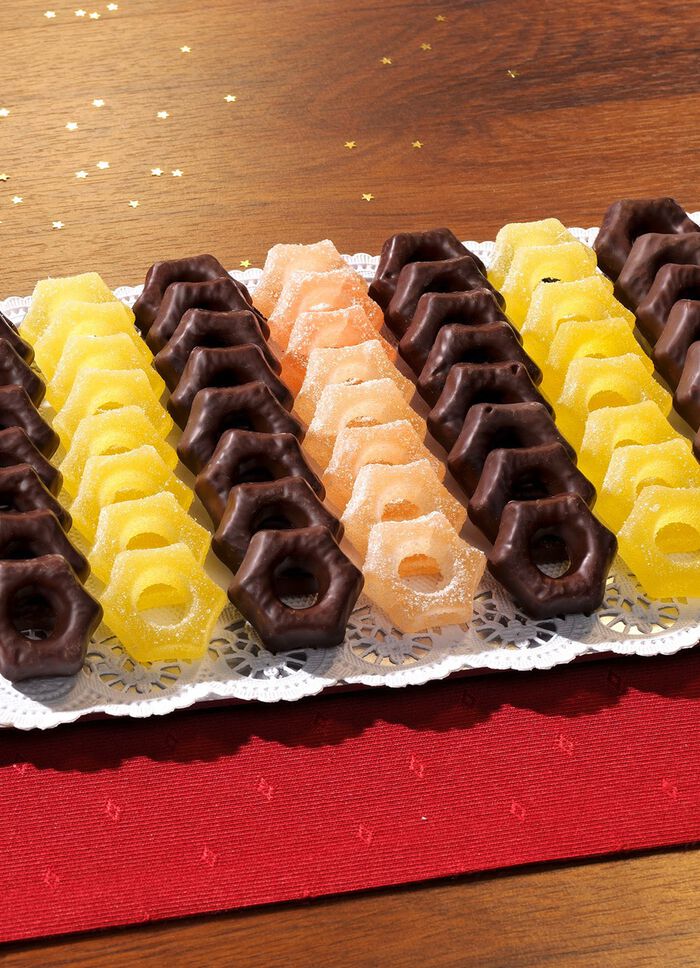 Ananas en oranje sterren 