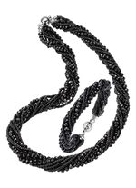 Prachtig sprankelende 2-delige sieradenset 