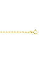 Chique gouden bolletjesketting 