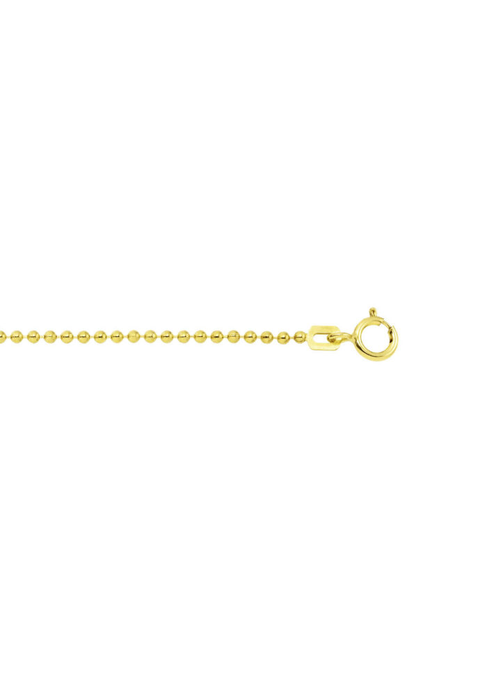 Chique gouden bolletjesketting 