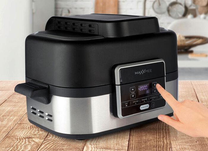 Een must voor alle barbecuefans: Multigrill met hete lucht 