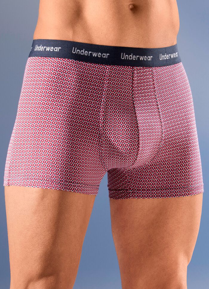 Set van drie broeken met elastische tailleband 