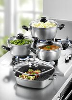 Stoneline – pottenset, 10-delig: Een aankoop voor het leven ANTRACIET