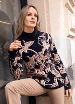 Trui met fantasiegaren 