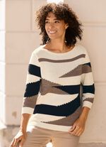 Trui gemaakt van duurzaam gerecycled katoen 