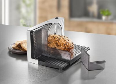 Universele snijmachine met roestvrijstalen snijschijf 