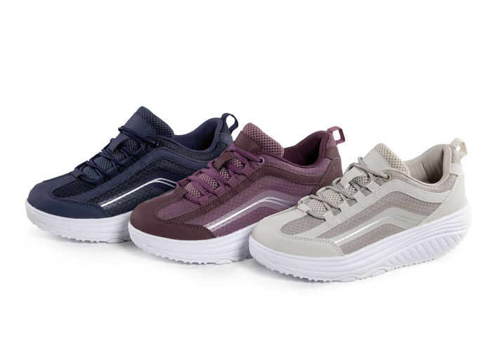 Aerosoft walker-veterschoenen met vervangbare binnenzool van zacht schuim MARINE