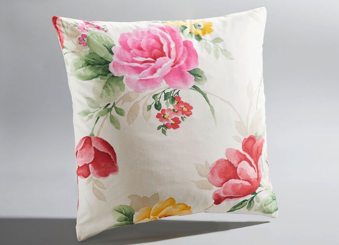 Bloemensprei en kussenslopen 