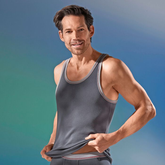 Pfeilring, set van drie sportjacks gemaakt van fijne rib, grafiet 