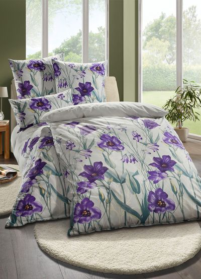 Beddengoedset van Florella aan beide zijden bedrukt 